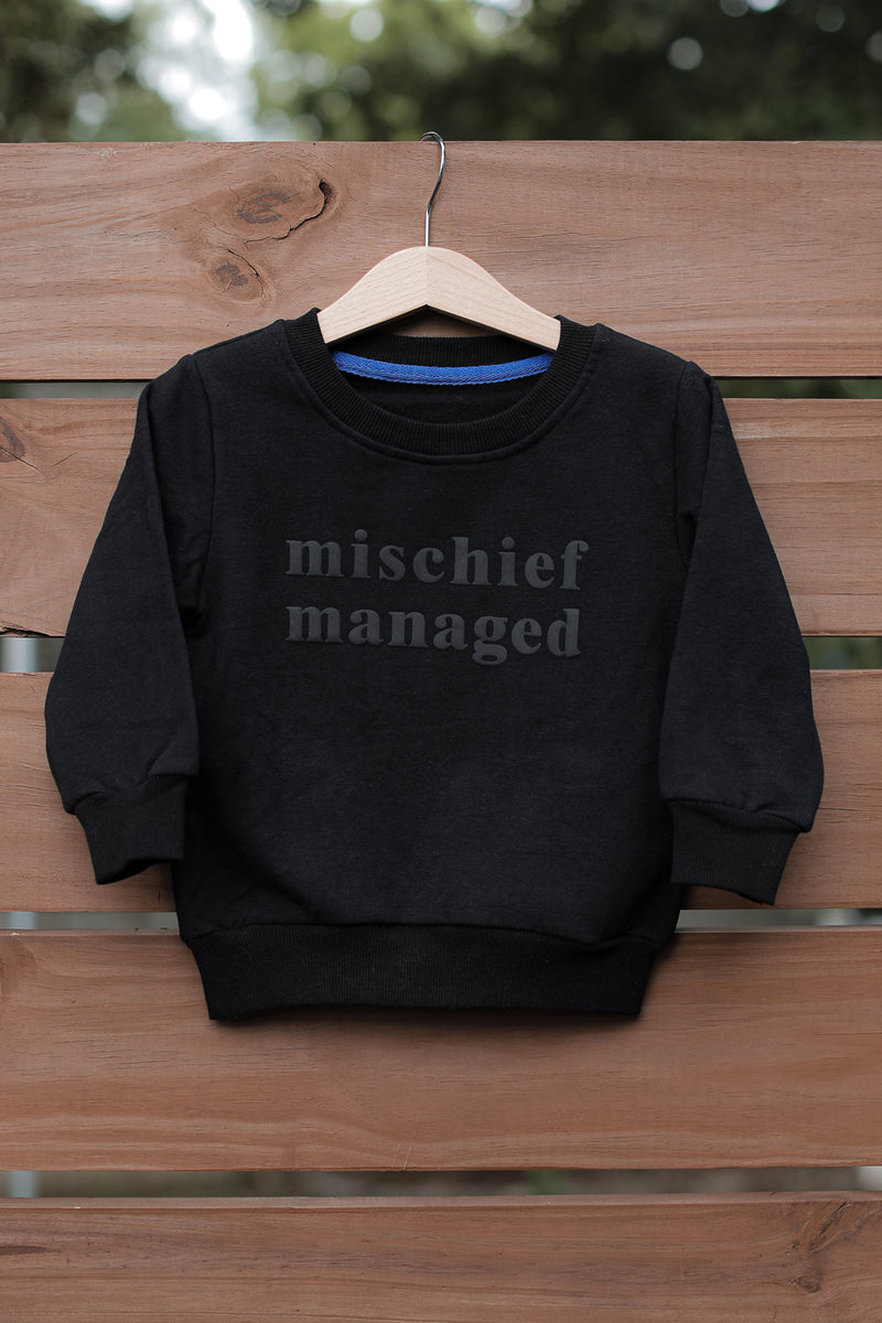 Mischief managed hot sale hoodie