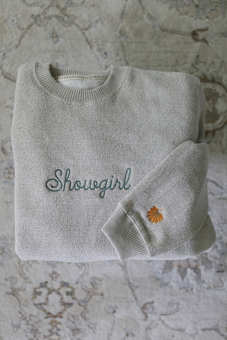 PREORDER: Showgirl Chainstitch Crew
