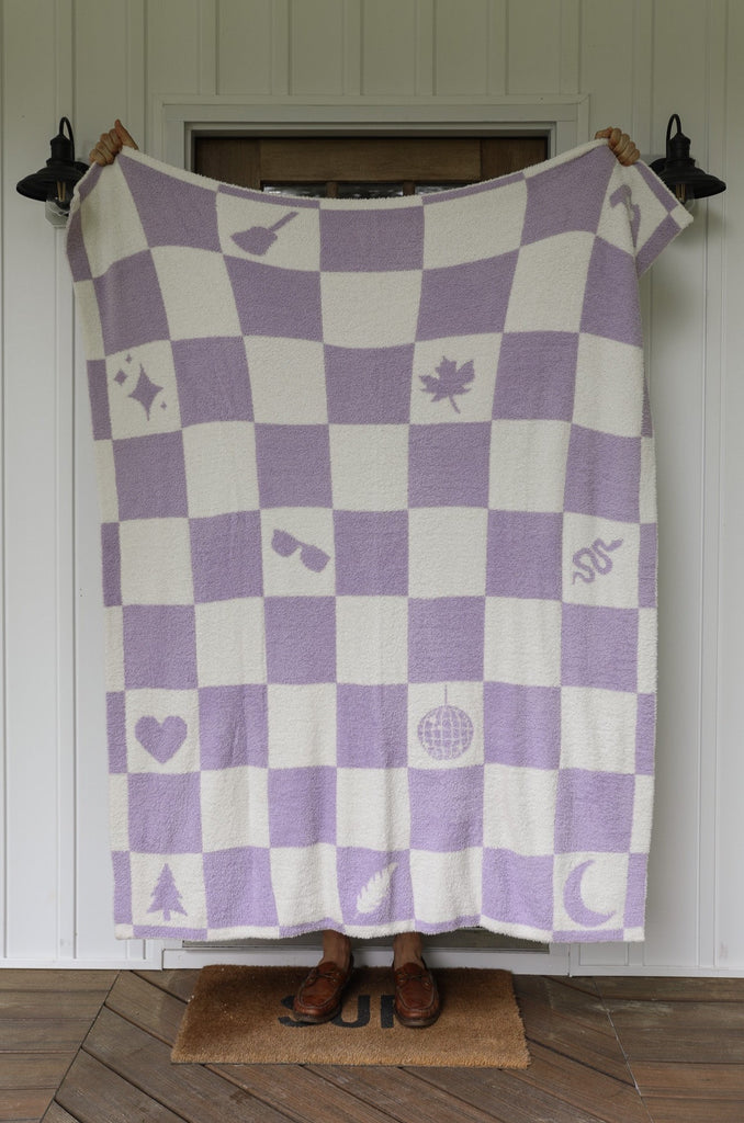 Fleece Blanket Louis Vuitton Blanket Pink Designer Blanket Brand