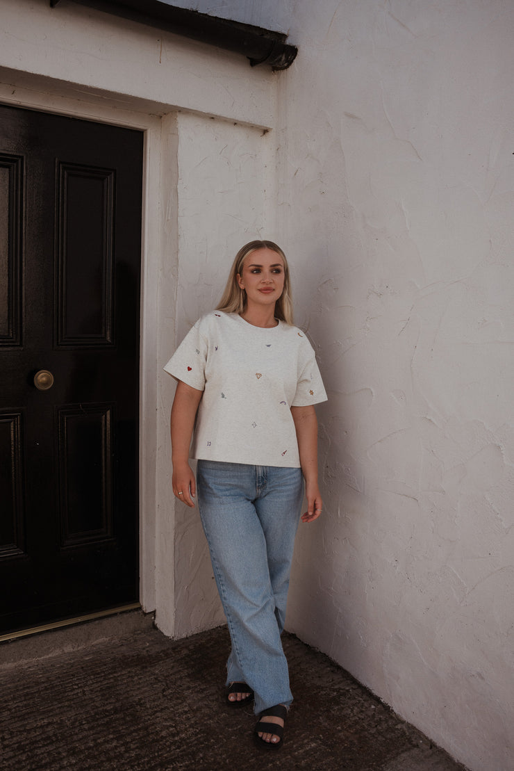 Cropped Taylor Tee