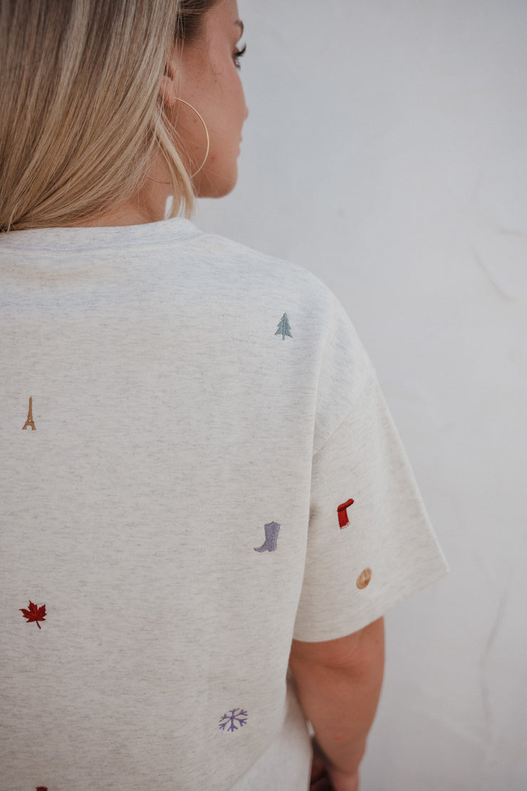 Cropped Taylor Tee