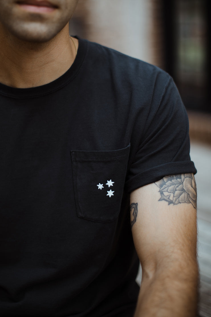 Book Stars Pocket Tee