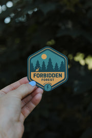 Forbidden Forest National Park Sticker