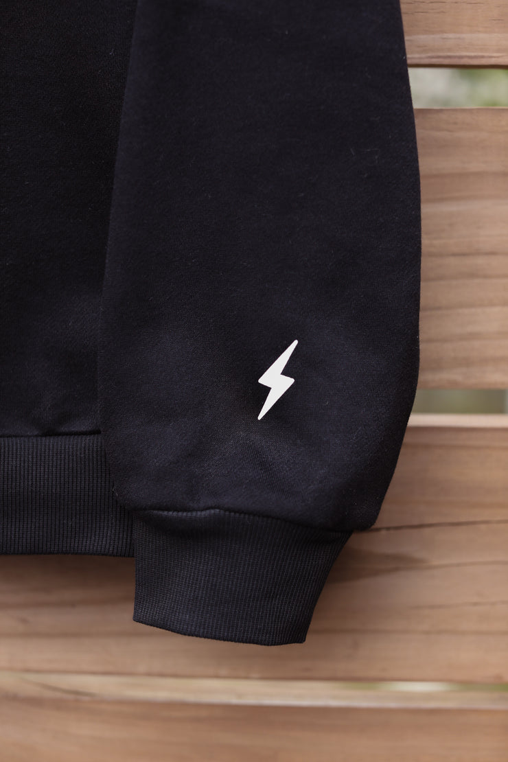 Oversized Clever + Cunning Split Hoodie