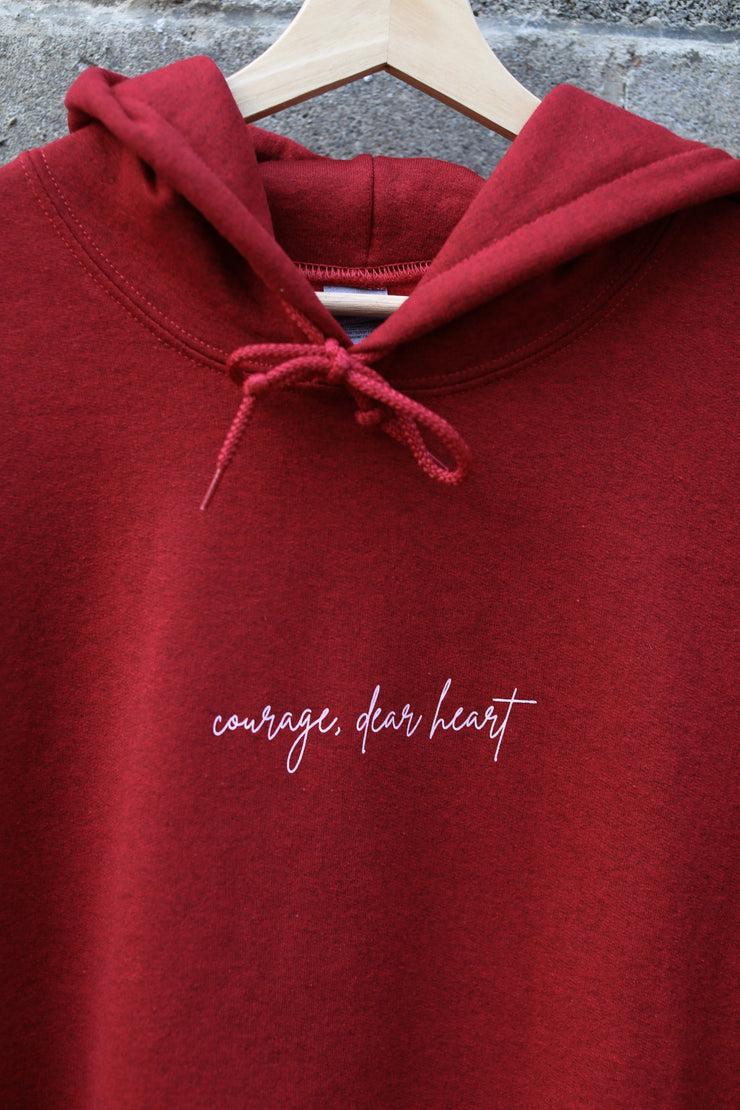 Courage Dear Heart Hoodie