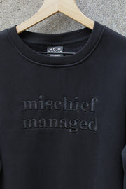 Black on Black Mischief Managed Crew