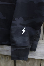 DA Lightweight Hoodie- Black Camo