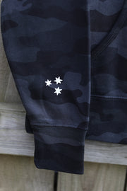 DA Lightweight Hoodie- Black Camo