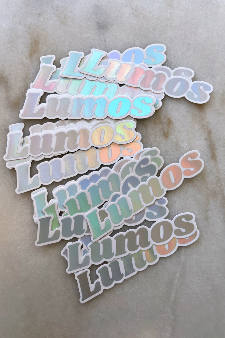 Lumos Clear Holographic Sticker